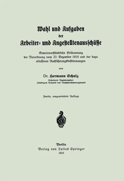 Cover Wahl und Aufgaben der Arbeiter- und Angestelltenausschüsse (eBook, PDF)