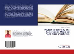 Phytochemical Study of a Cameroonian Medicinal Plant: Piper umbellatum - Peron Bosco, Leutcha