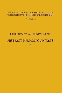 Abstract Harmonic Analysis (eBook, PDF) - Hewitt, Edwin; Ross, Kenneth Allen