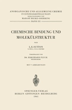 Chemische Bindung und Molekülstruktur (eBook, PDF) - Sutton, Leslie E.