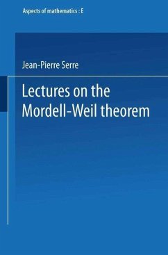 Lectures on the Mordell-Weil Theorem (eBook, PDF) - Serre, Jean Pierre