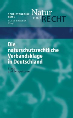 Cover Die naturschutzrechtliche Verbandsklage in Deutschland (eBook, PDF)
