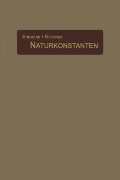 Cover Naturkonstanten in alphabetischer Anordnung (eBook, PDF)
