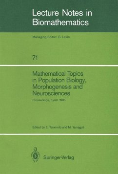 Mathematical Topics in Population Biology, Morphogenesis and Neurosciences (eBook, PDF)