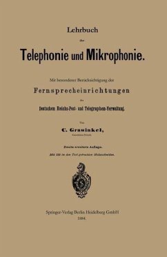 Lehrbuch der Telephonie und Mikrophonie (eBook, PDF) - Grawinkel, Carl