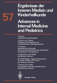 Ergebnisse der Inneren Medizin und Kinderheilkunde/Advances in Internal Medicine and Pediatrics (eBook, PDF) - Frick, P.; Harnack, G. -A. von; Kochsiek, K.; Martini, G. A.; Prader, A.