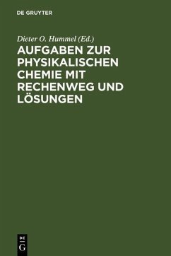 Cover Aufgaben zur Physikalischen Chemie mit Rechenweg und Lösungen (eBook, PDF)