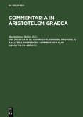 Pars III: Ioannis Philoponi in Aristotelis analytica posteriora commentaria cum anonymo in librum II (eBook, PDF)
