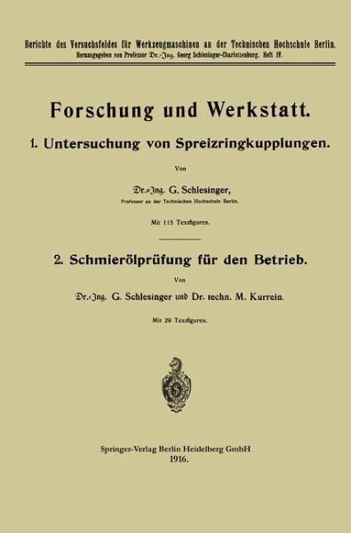 Forschung und Werkstatt (eBook, PDF) Forschung und Werkstatt (eBook, PDF)