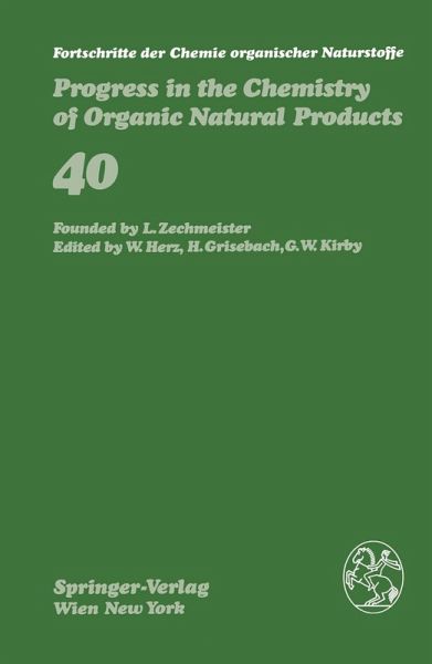Fortschritte der Chemie organischer Naturstoffe / Progress in the Chemistry of Organic Natural Products (eBook, PDF) Fortschritte der Chemie organischer Naturstoffe / Progress in the Chemistry of Organic Natural Products (eBook, PDF)