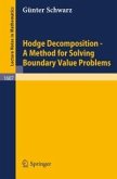 Hodge Decomposition - A Method for Solving Boundary Value Problems (eBook, PDF)