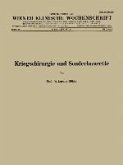 Kriegschirurgie und Sonderlazarette (eBook, PDF)