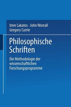 Die Methodologie der wissenschaftlichen Forschungsprogramme (eBook, PDF) - Lakatos, Imre