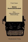 Kleists Nachrichtentechnik (eBook, PDF)