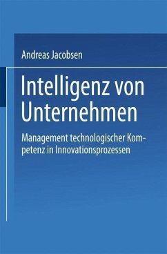 Cover Intelligenz von Unternehmen (eBook, PDF)