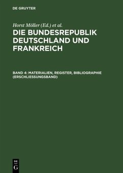 Cover Materialien, Register, Bibliographie (Erschließungsband) (eBook, PDF)