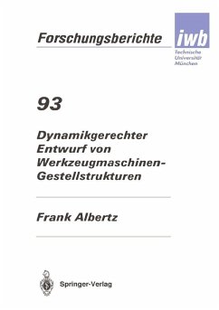 Dynamikgerechter Entwurf von Werkzeugmaschinen- Gestellstrukturen (eBook, PDF) - Albertz, Frank