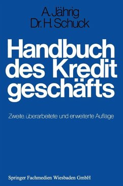 Cover Handbuch des Kreditgeschäfts (eBook, PDF)