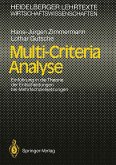 Multi-Criteria Analyse (eBook, PDF)