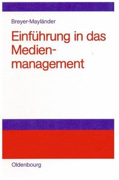 Cover Einführung in das Medienmanagement (eBook, PDF)