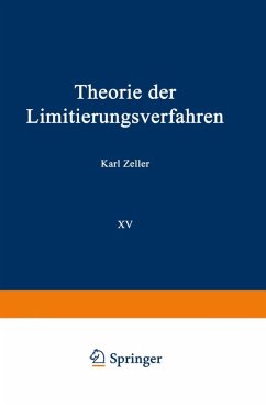 Theorie der Limitierungsverfahren (eBook, PDF) - Zeller, Karl
