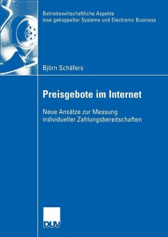 Preisgebote im Internet (eBook, PDF) - Schäfers, Björn