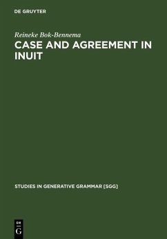 Case and Agreement in Inuit (eBook, PDF) - Bok-Bennema, Reineke