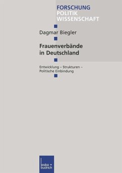 Frauenverbände in Deutschland (eBook, PDF) - Biegler, Dagmar
