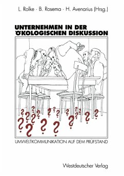 Cover Unternehmen in der ökologischen Diskussion (eBook, PDF)