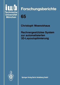 Rechnergestütztes System zur automatisierten 3D-Layoutoptimierung (eBook, PDF) - Woenckhaus, Christoph