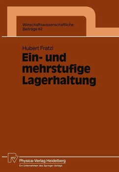 Ein- und mehrstufige Lagerhaltung (eBook, PDF) - Fratzl, Hubert