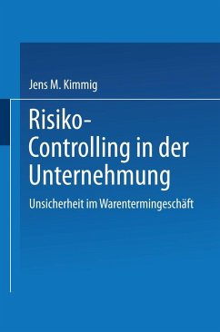 Risiko-Controlling in der Unternehmung (eBook, PDF) - Kimmig, Jens