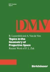 Topics in the Geometry of Projective Space (eBook, PDF) - Lazarsfeld, R.; Ven