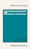 Parteienfinanzierung und politischer Wettbewerb (eBook, PDF)