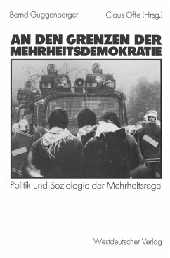 Cover An den Grenzen der Mehrheitsdemokratie (eBook, PDF)