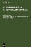 Commentaria in Aristotelem Graeca Volumen XI. Simplicii in libros Aristotelis de anima commentaria (eBook, PDF)
