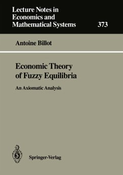 Cover Economic Theory of Fuzzy Equilibria (eBook, PDF)