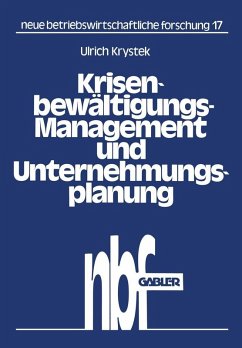 Cover Krisenbewältigungs-Management und Unternehmungsplanung (eBook, PDF)