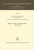 Beitrag zur Frage von Eigenspannungen im Grauguß (eBook, PDF)