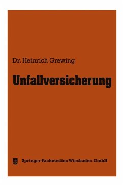 Cover Unfallversicherung (eBook, PDF)