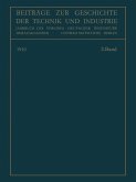 Beiträge zur Geschichte der Technik und Industrie (eBook, PDF)