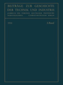 Beiträge zur Geschichte der Technik und Industrie (eBook, PDF) - Matschoß, Conrad