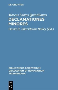 Declamationes minores (eBook, PDF) - Quintilianus, Marcus Fabius