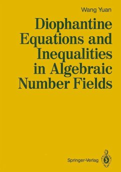 Cover Diophantine Equations and Inequalities in Algebraic Number Fields (eBook, PDF)