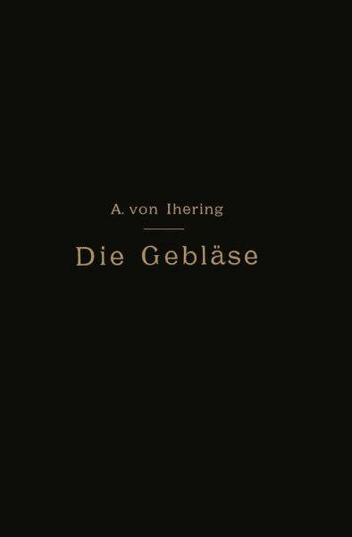Die Gebläse (eBook, PDF) Die Gebläse (eBook, PDF)