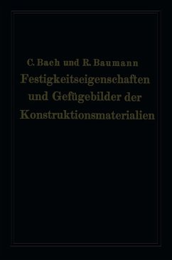 Cover Festigkeitseigenschaften und Gefügebilder der Konstruktionsmaterialien (eBook, PDF)