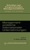 Managementprobleme internationaler Unternehmungen (eBook, PDF)