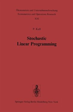 Stochastic Linear Programming (eBook, PDF) - Kall, P.