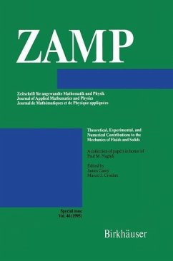 Theoretical, Experimental, and Numerical Contributions to the Mechanics of Fluids and Solids (eBook, PDF)