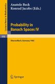 Probability in Banach Spaces IV (eBook, PDF)